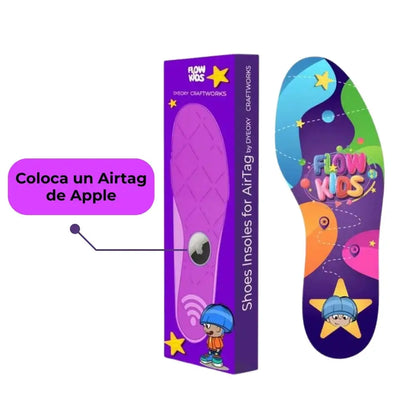 Plantillas GPS Flow Tag™ para niños