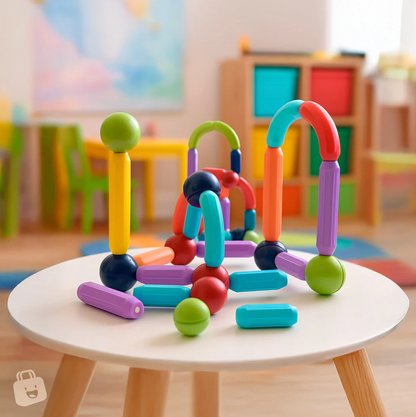 Magna-Build Premium™ Juego De Fichas Magneticas Premium